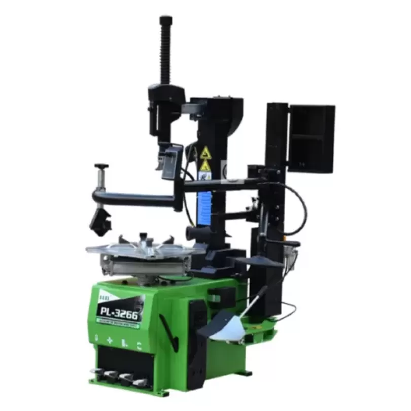 Máy ra vào lốp xe con với tay hỗ trợ (màu ghi RAL7016)