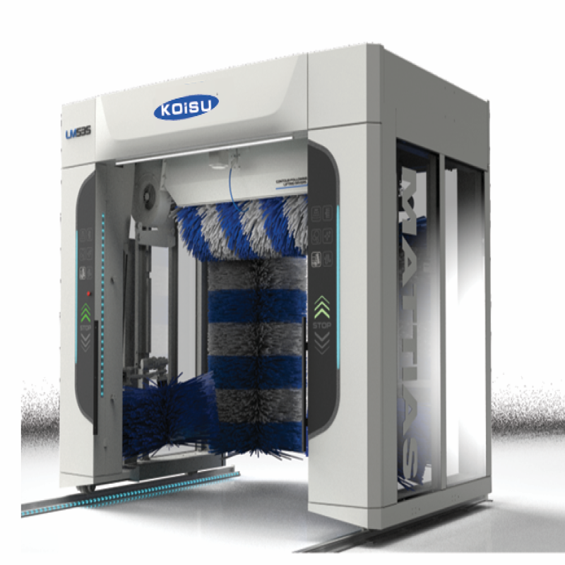 Hệ thống rửa xe tự động có chạm 2.45*3.7*2.9m