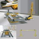 Bệ kéo nắn lắp chìm cho xe con, Tháp kéo 10 Tấn (Cầu nâng 5 Tấn)